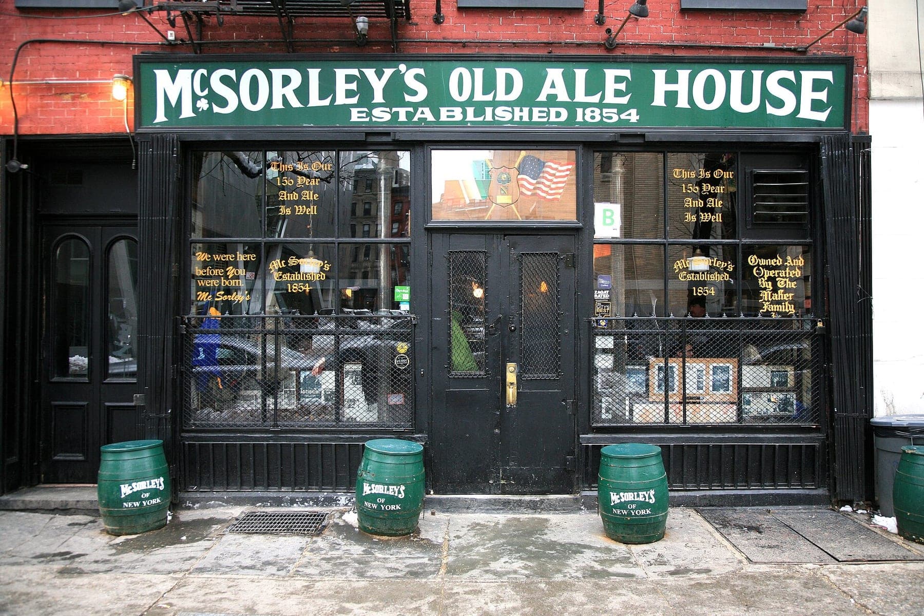 McSorley's Old Ale House, East Village NYC (2011)