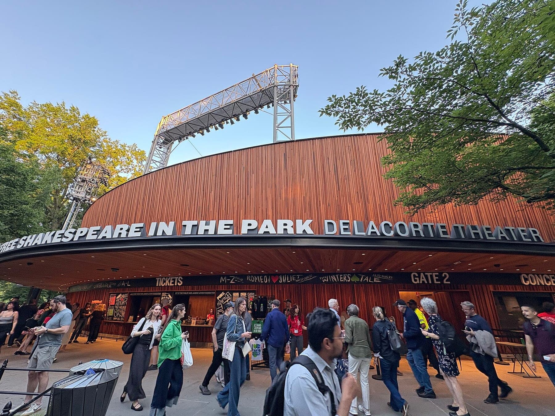 Delacorte Theater Exterior 2026