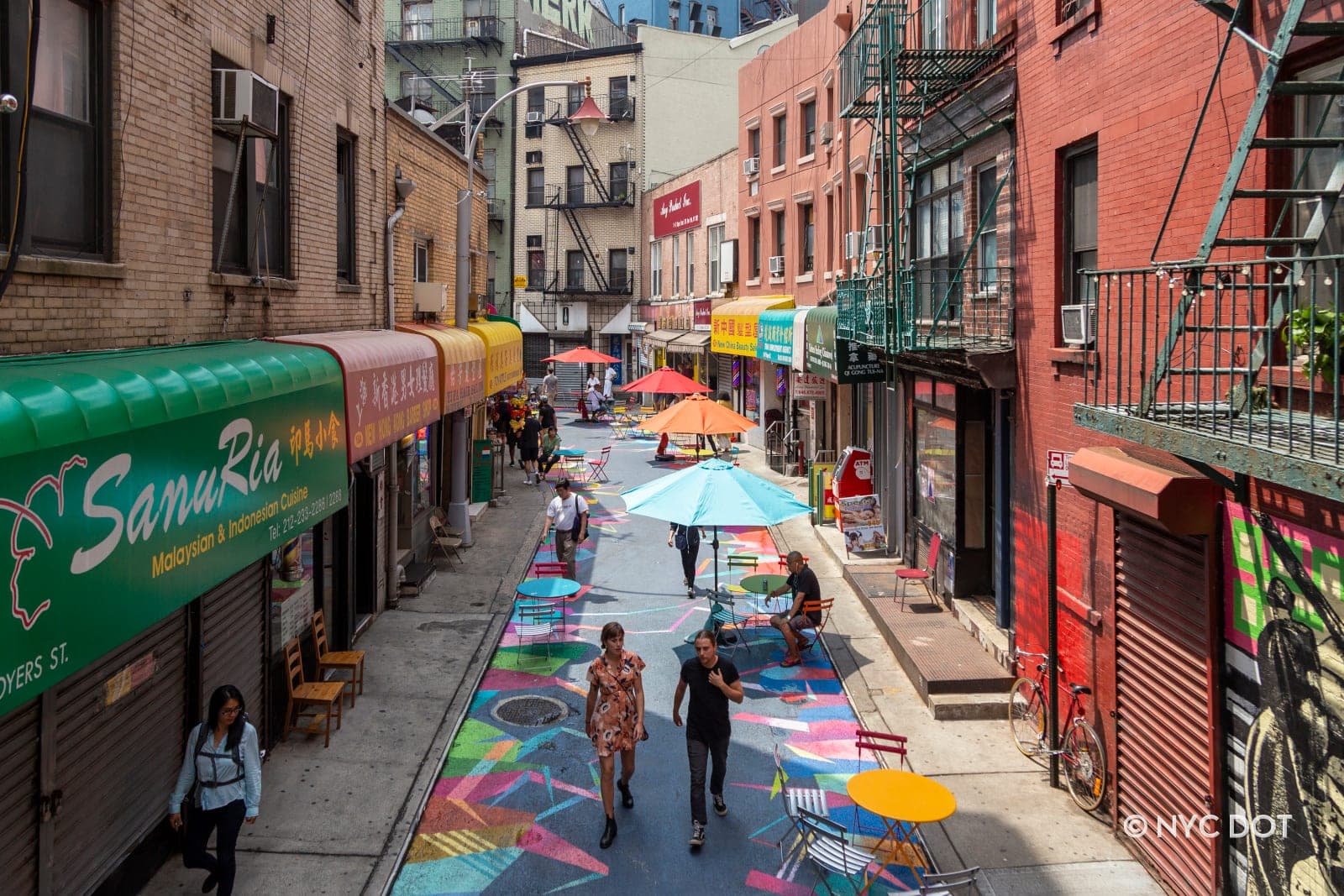 Chinatown mural