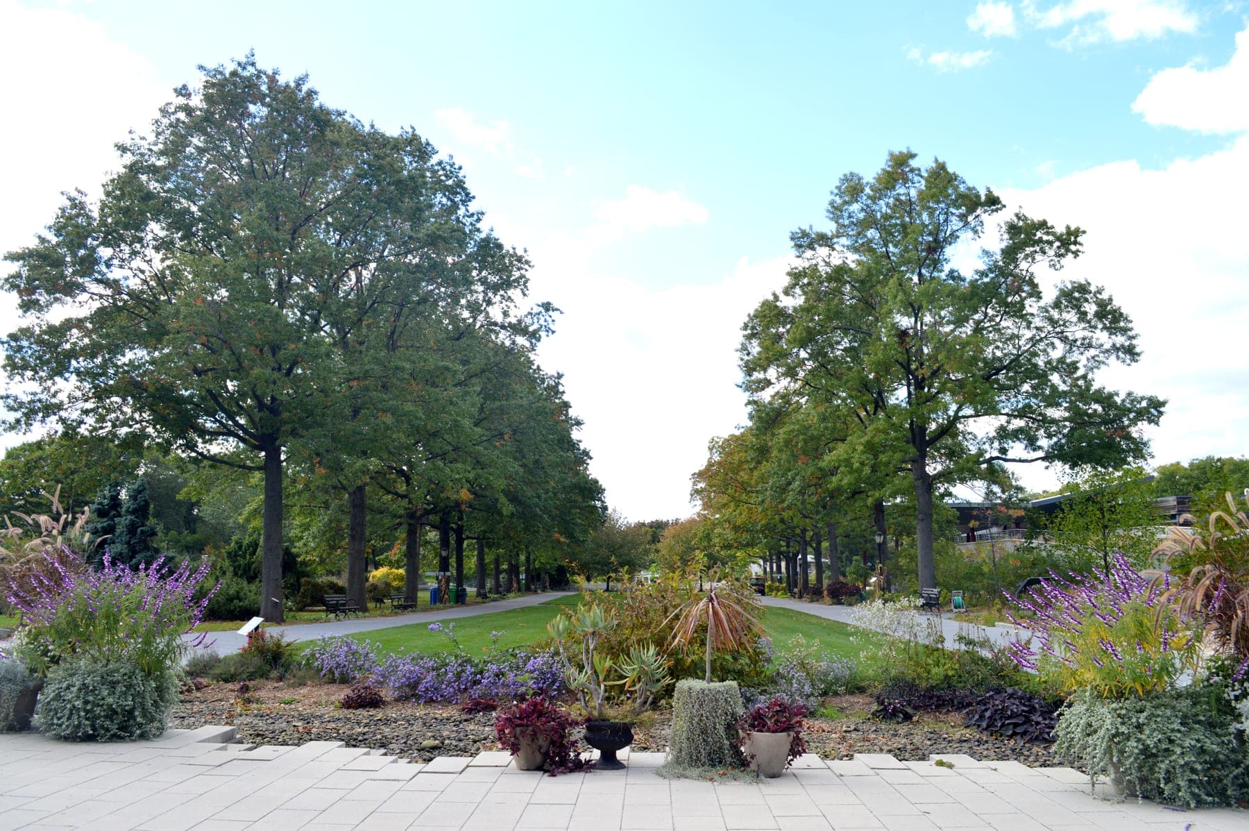 Entrance Plaza, Queens Botanical Garden