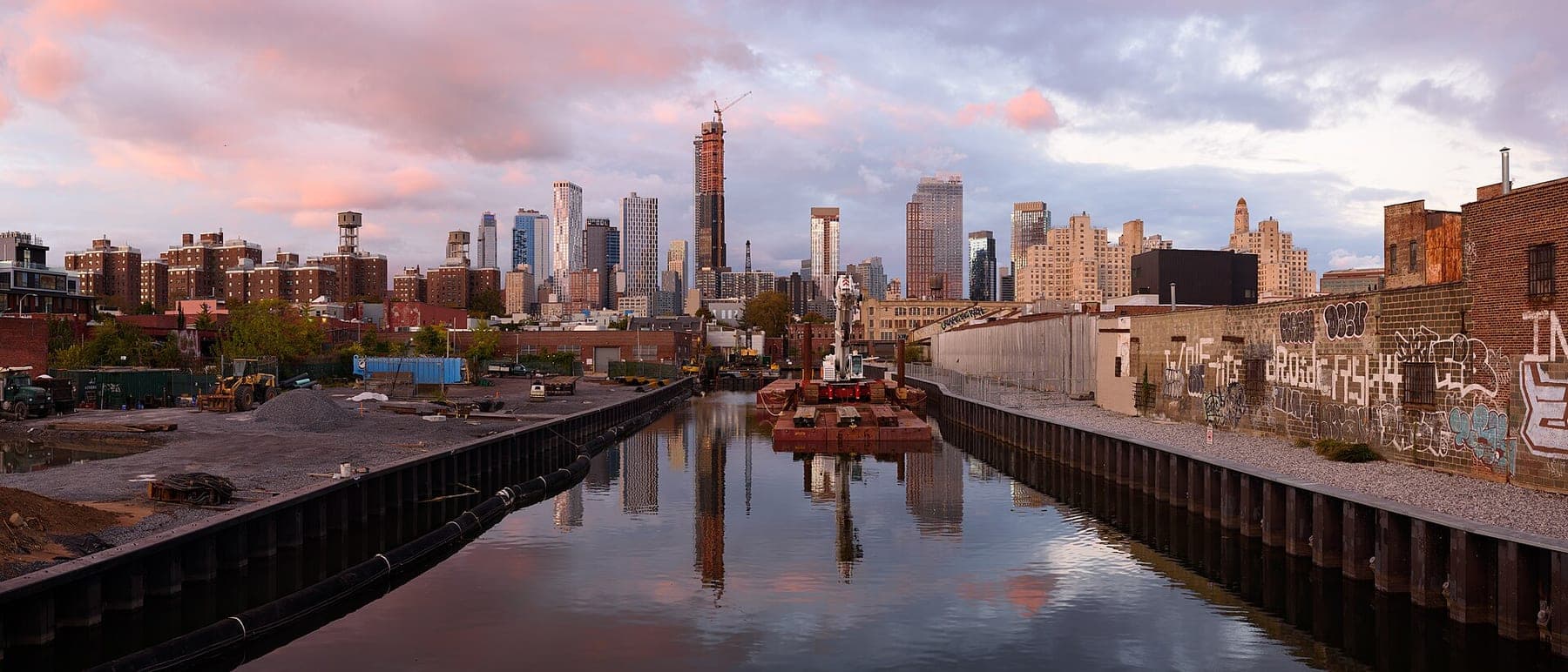 Union Street Gowanus New York October 2021 panorama 2
