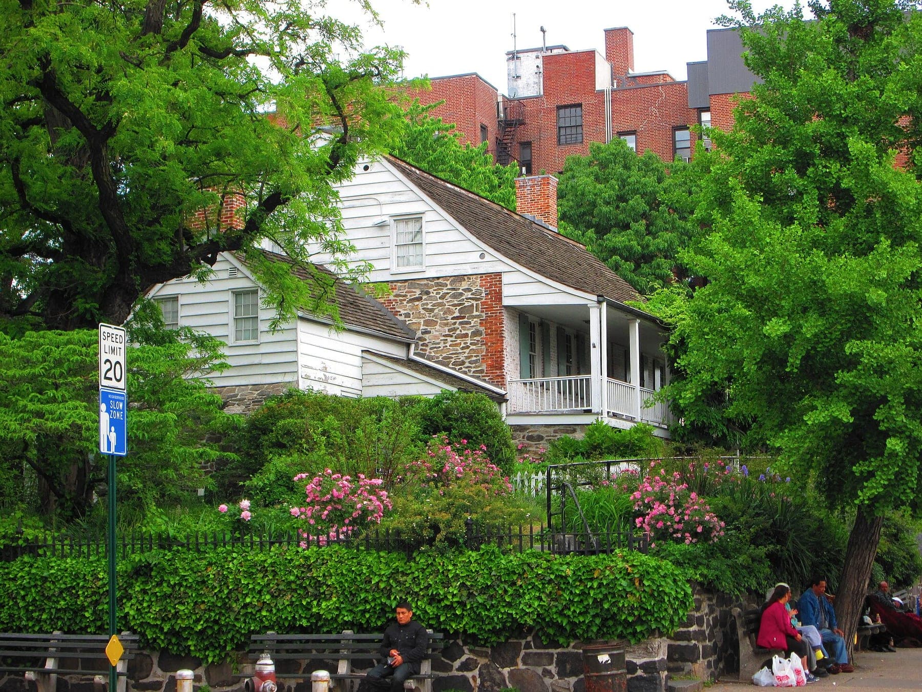 Dyckman House from Broadway and West 204th Street