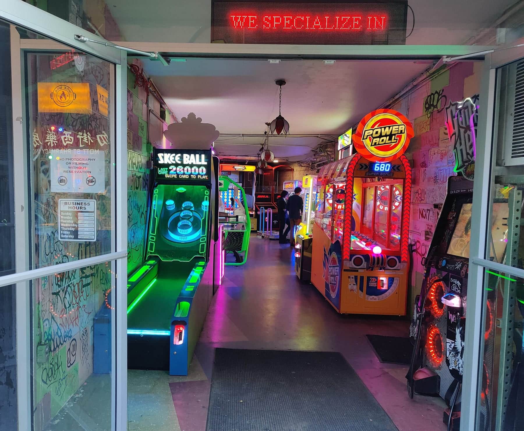 Chinatown Fair – interior from entranceway – 2020